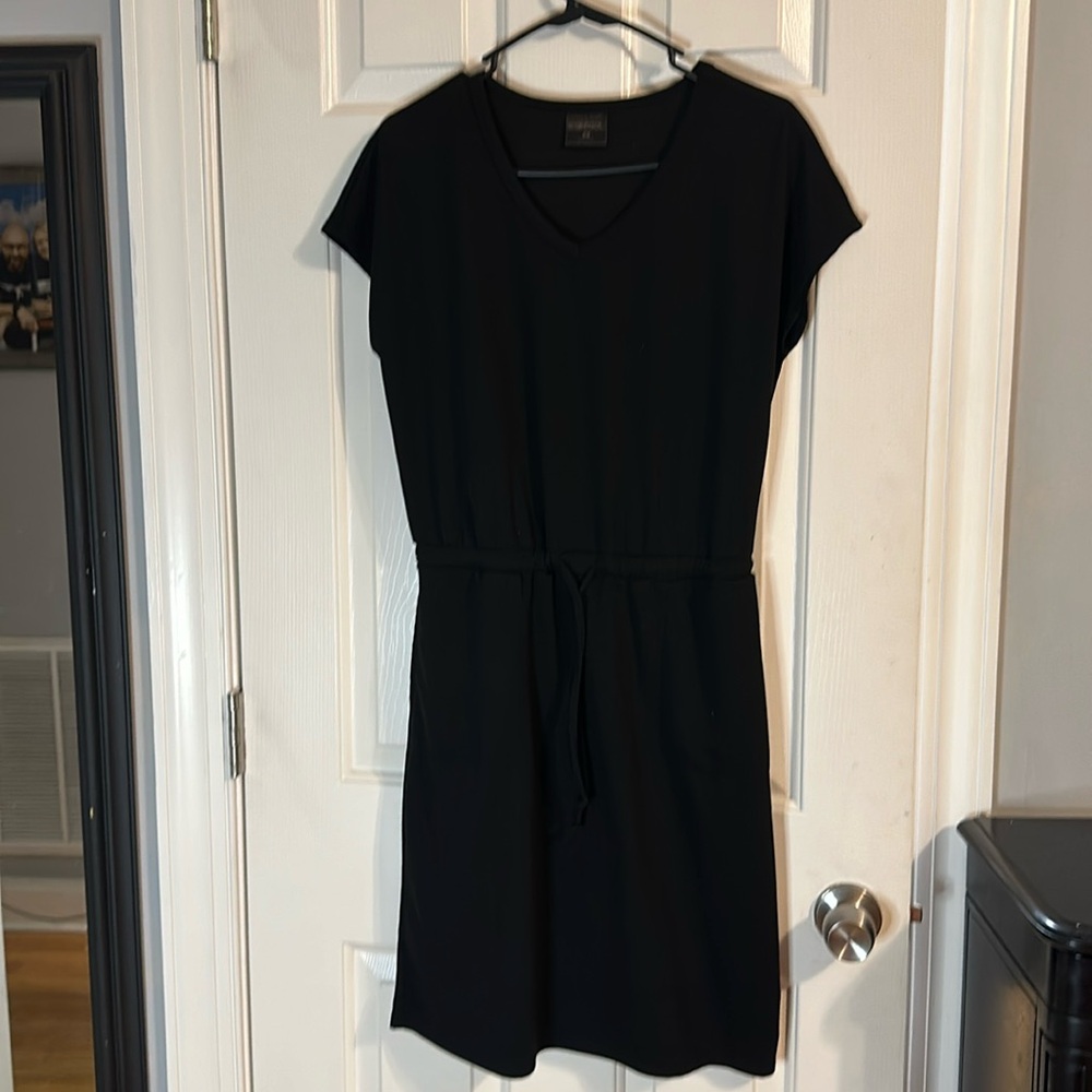 Casual black dress